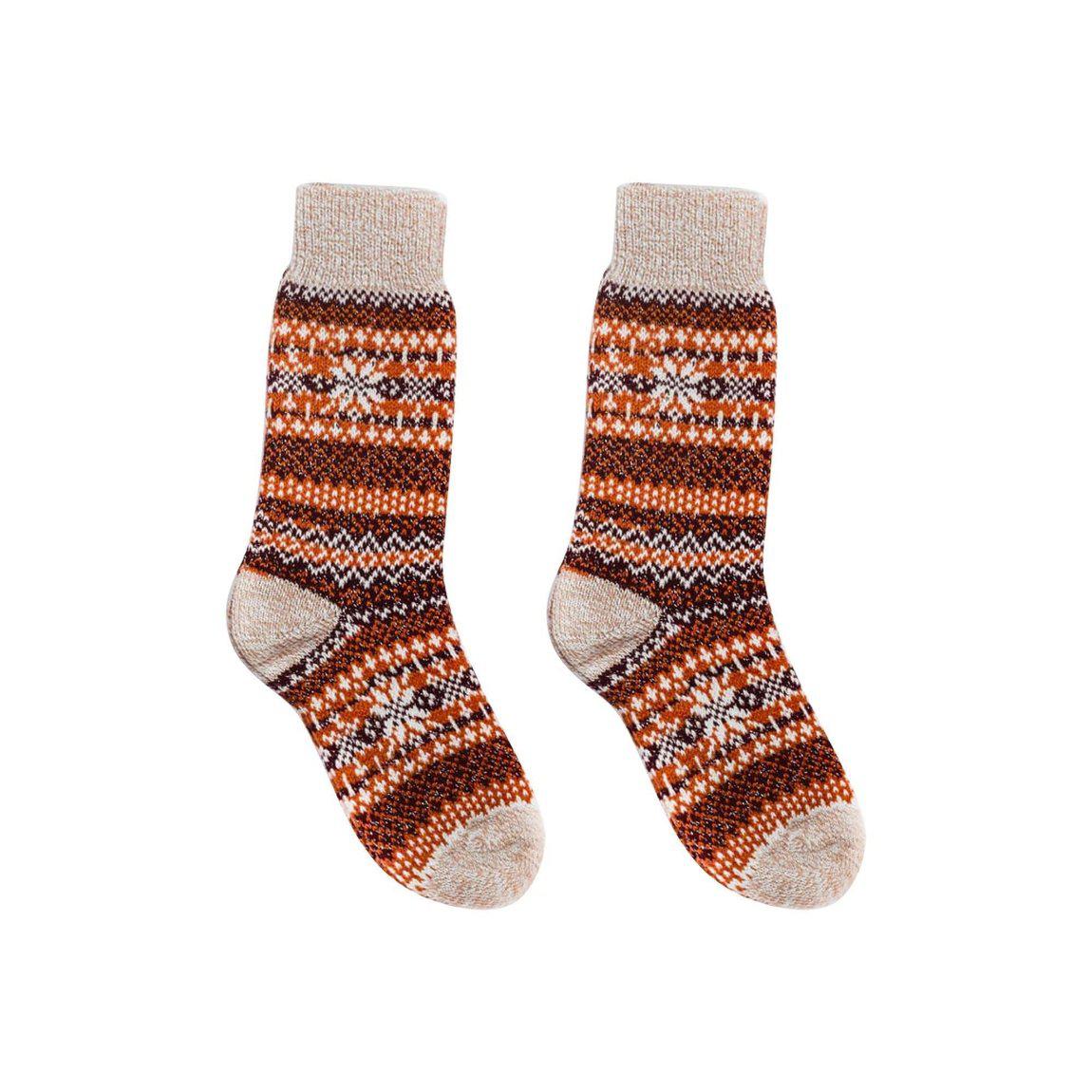 Asenka Pumpkin Cozy Socks