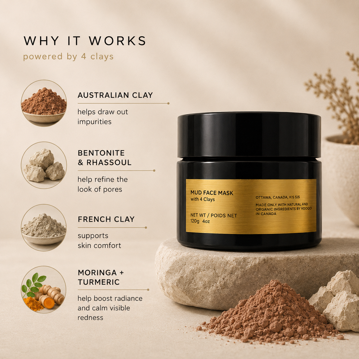 Mud Face Mask