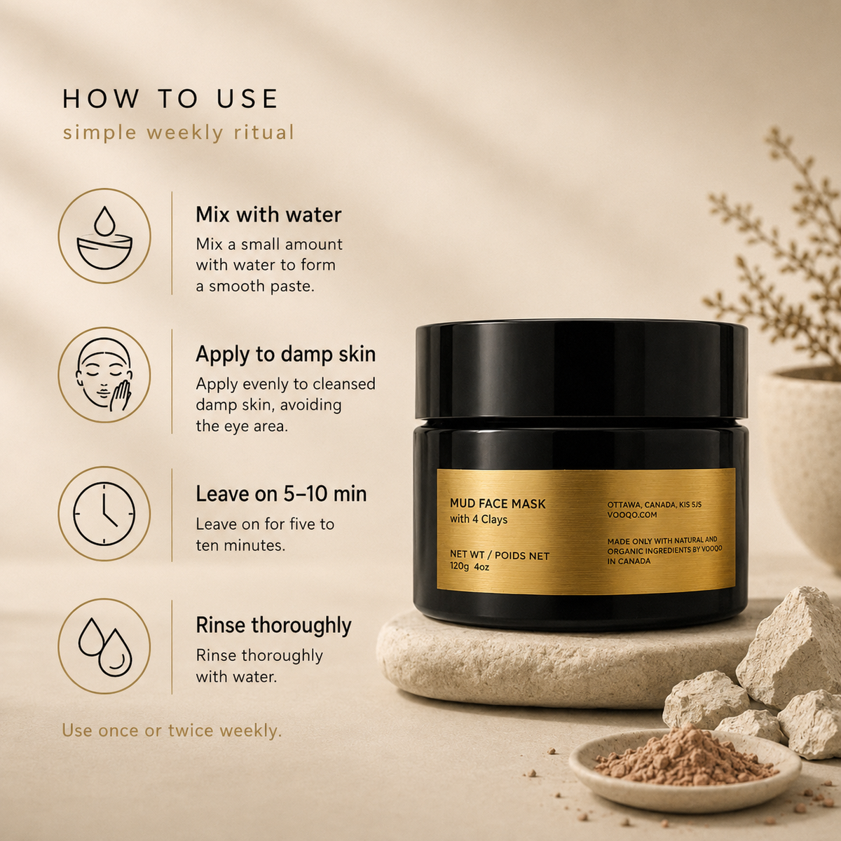 Mud Face Mask