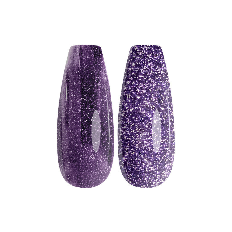 GPMAGIC16 Reflective Dark Purple Glitter Magic Gel Polish – 7ml