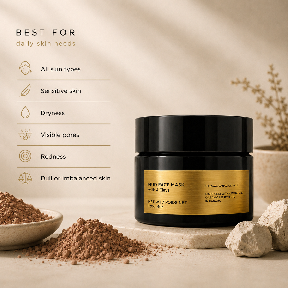 Mud Face Mask